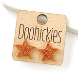 15mm School Spirit Star Studs - Spirit Earrings - 9 Color Options