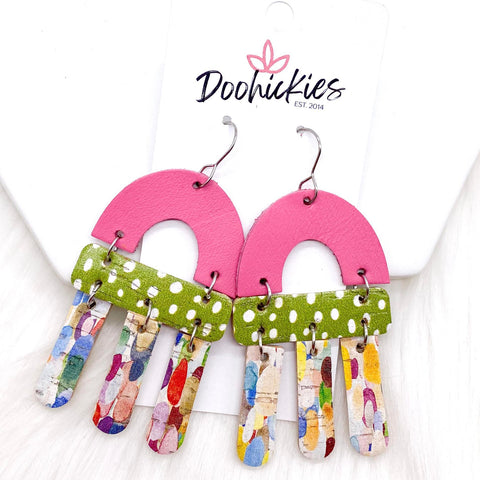 2.75" Mix It Up Jazzy - Cinco de Mayo Earrings