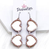 2.5" Heart Sunnies -Summer Earrings