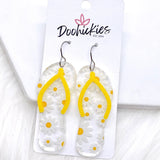Flip Flop Dangle Collection - Summer Acrylic Earrings
