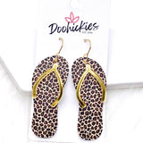 Flip Flop Dangle Collection - Summer Acrylic Earrings