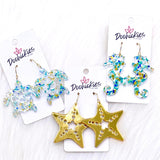 Aquatic Animal Acrylics - Summer Earrings
