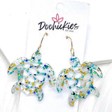 Aquatic Animal Acrylics - Summer Earrings