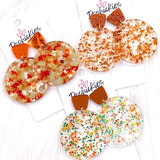 2" Fall Feels Piggyback Dangle Acrylics- Fall Earrings