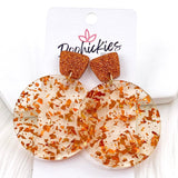 2" Fall Feels Piggyback Dangle Acrylics- Fall Earrings