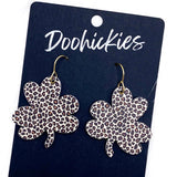 Hand Drawn Shamrocks Earrings - St. Patrick's Day