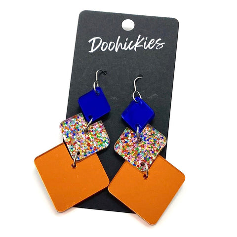 The Daisy Collection- Summer Acrylic Earrings