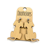 1.75" Puppy Dog Earrings - Acrylic Earrings