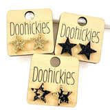 Shine Bright Star New Years Stud Earrings