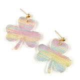 Lucky Metallic Shamies - St. Patrick's Day Earrings