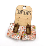 Spring Floral Bellas - Acrylic Earrings