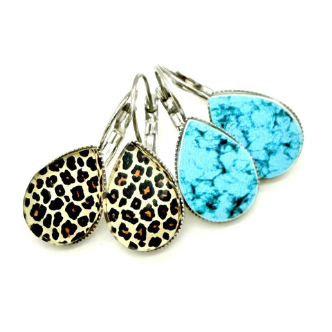 The Western Flair Big as Texas Teardrop Dangle Earrings