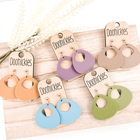 Lil' Carmen Fall Dangle Acrylic Earrings (5 Color Options)