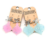 Sugar Crystal Vintage Ornament Collection - Christmas Acrylic Earrings