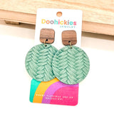 Vintage Christmas Braided Piggyback Earring Collection