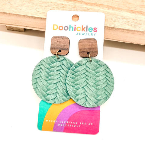 Vintage Christmas Braided Piggyback Earring Collection