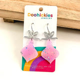 Sugar Crystal Vintage Ornament Collection - Christmas Acrylic Earrings