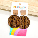 Vintage Christmas Braided Piggyback Earring Collection