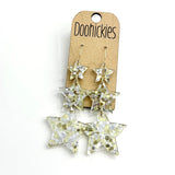 Starry Night Waterfall New Years Earrings Collection