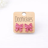 Luck of the Irish St. Patrick's Day Bow Studs