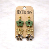 St. Patrick's Day Blossom Drop Collections - Acrylic Earrings
