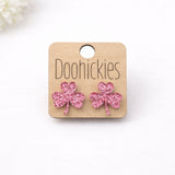Luck of the Irish Shamrock Studs - St. Patrick's Day Earrings