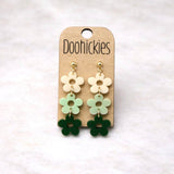 St. Patrick's Day Blossom Drop Collections - Acrylic Earrings