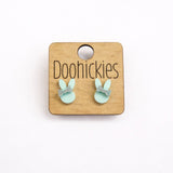 Pastel Hoppy Bow Stud Collection - Easter Earrings