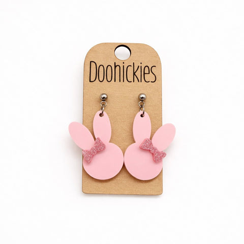 Pastel Hoppy Bow Collection - Easter Earrings