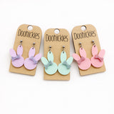 Pastel Hoppy Bow Collection - Easter Earrings