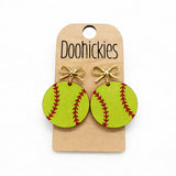 Dainty Dainty Baseball Earring Collection - Spirit Sports Earrings