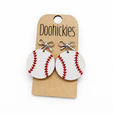 Dainty Dainty Baseball Earring Collection - Spirit Sports Earrings