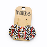 Leopard Baseball Dangle Earring Collection - Spirit Sports Earrings