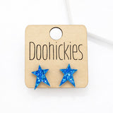 Sparkle Prim Star Studs - Patriotic Earrings