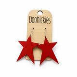 Prim Star Dangles - Patriotic Earrings