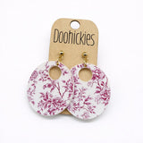 The French Garden Mila Collection - Acrylic Spring Dangle Earrings