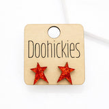 Sparkle Prim Star Studs - Patriotic Earrings