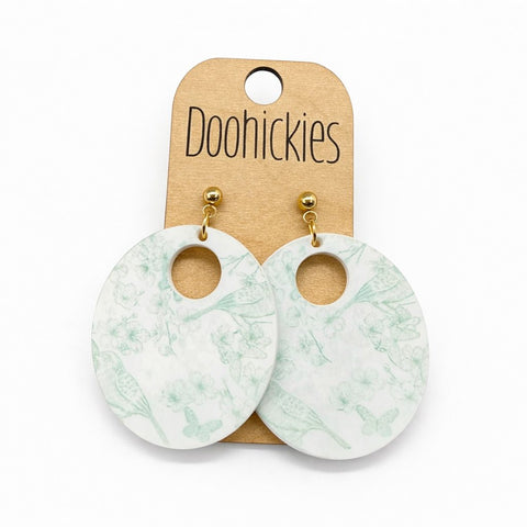 The Heirloom Mila Collection - Acrylic Spring Dangle Earrings