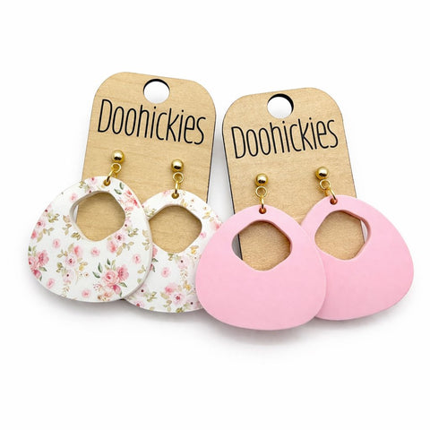 The Soft Romance Lil' Carmen Collection -Spring Acrylic Dangle Earrings