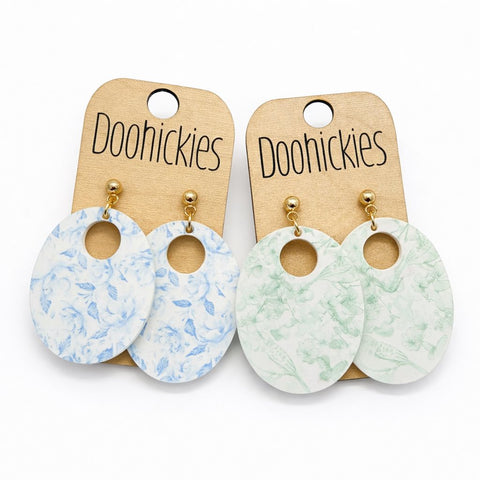The Heirloom Mila Collection - Acrylic Spring Dangle Earrings