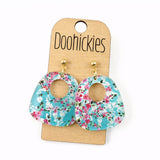 The Cherry Blossom Gracie Collection - Spring Acrylic Dangle Earrings