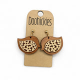 The Meadow Songbird Collection - Spring Wood Dangle Earrings