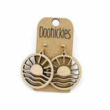 The Desert Sunset Collection - Spring Acrylic Dangle Earrings
