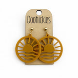 The Desert Sunset Collection - Spring Acrylic Dangle Earrings