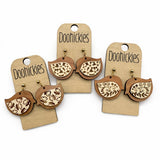 The Meadow Songbird Collection - Spring Wood Dangle Earrings