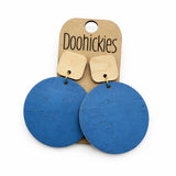 The Coastal Bloom Collection: Maple and Cork Piggyback Corkies - Cork Earrings