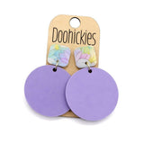 The Watercolor Floral Collection: Acrylic Piggyback Earrings