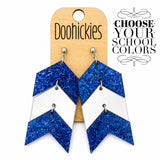 Spirit Arrow Earrings | Custom School Color Game Day Earrings