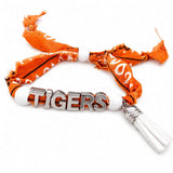 Rally Spirit Bracelet | Personalized School Spirit Bracelet | Custom Team Color Fabric Bracelet