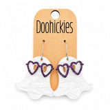 Boo-tiful Specs Ghost Earrings | Cute Halloween Acrylic Dangles
